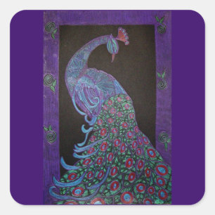 Sticker - Proud Peacock