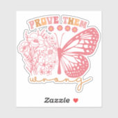 Sticker Prouver qu'ils ont tort (Feuille)