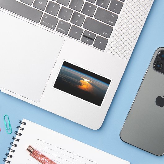 Sticker Provinces Canadiennes De Terre-Neuve-Et-Labrador. (Ordinateur portable avec iPhone)