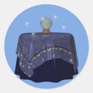 Sticker Psychique Crystal Ball Fortune