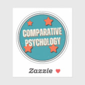 Sticker Psychologie comparative (Feuille)