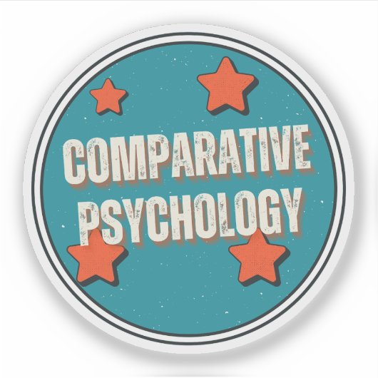 Sticker Psychologie comparative (Devant)