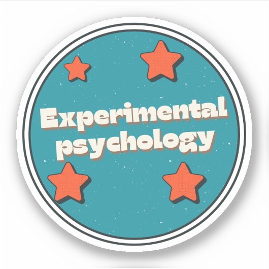 Sticker Psychologie expérimentale (Devant)
