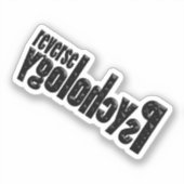 Sticker Psychologie inverse (Recto)