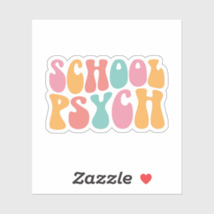 Sticker Psychologue scolaire – Santé mentale à l'école
