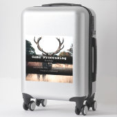 Sticker publicitaire du véhicule de traitement de  (Sur valise)