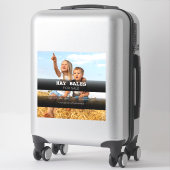 Sticker publicitaire pour véhicule de la société H (Sur valise)