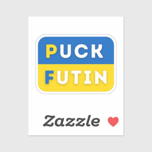 Sticker Puck Futin (Feuille)