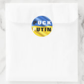 Sticker Puck Futin drapeau ukrainien soutien Ukrai (Sac)