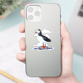 Sticker Puffin Cute Oiseau de mer Atlantique (Téléphone)