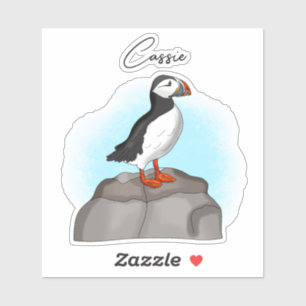 Sticker Puffin personnalisé