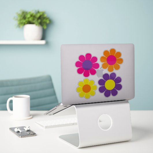 Sticker Puissance de flux (Ordinateur portable sur le bureau)