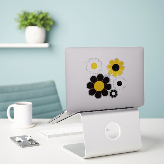 Sticker Puissance de flux (Ordinateur portable sur le bureau)