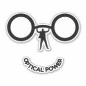 Sticker Puissance optique (Devant)