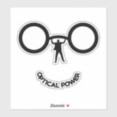 Sticker Puissance optique (Feuille)