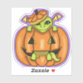 Sticker Pumpkin Chumby (Feuille)