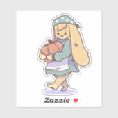 Sticker Pumpkin Harvest (Feuille)