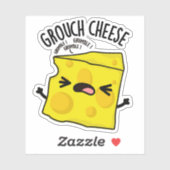 Sticker Pun de fromage de Grou (Feuille)