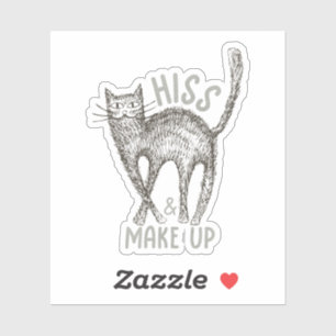 Sticker Pun d'Halloween : Hiss and Make Up