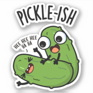 Sticker Puns de Pickle drôles et chatouilleux