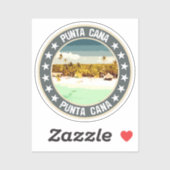 Sticker Punta Cana (Feuille)