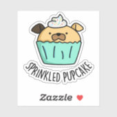 Sticker Pupcake Pupcake Pupcake (Feuille)
