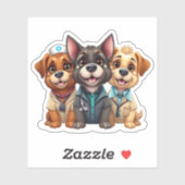 Sticker Puppies (Feuille)