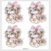 Sticker Puppy (Feuille)