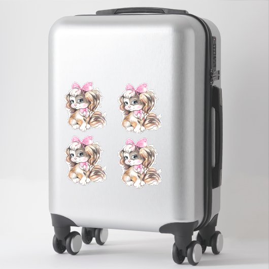 Sticker Puppy (Sur valise)