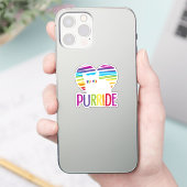 Sticker Purride LGBT Gay pride Cat LGBTQ Pride Mois 2019 (Téléphone)