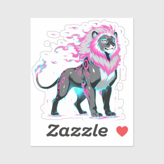 Sticker Pyrolion, Guardián del Prisma (Feuille)