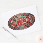 Sticker PysankyPascha/OEuf de Pâques (Enveloppe)