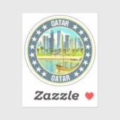 Sticker Qatar (Feuille)