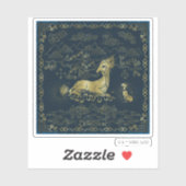 Sticker Qiline At Golden Tapestry (Feuille)