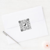 Sticker QR CODE à Rickroll (Enveloppe)