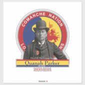 Sticker Quanah Parker (Feuille)