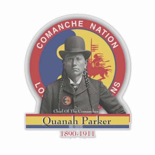 Sticker Quanah Parker (Devant)