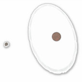 Sticker Quaoar (2002 LM60) (Devant)