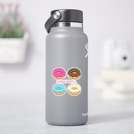 Sticker Quatre Motifs Assortis | Personnaliser (HydroFlask)