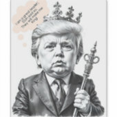 Sticker Que faire de King (Devant)