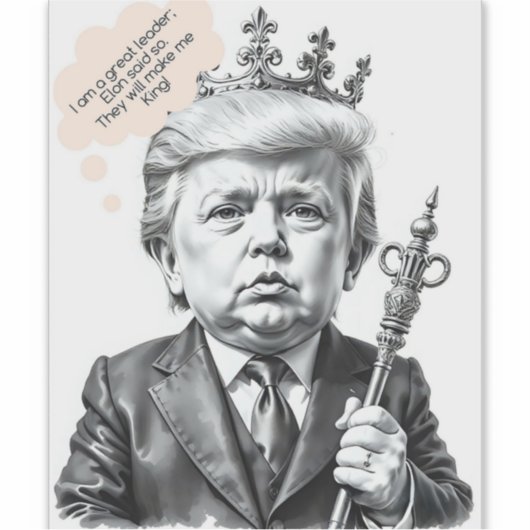 Sticker Que faire de King (Devant)