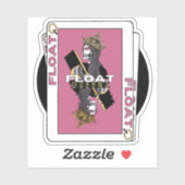 Sticker Queen Float (Feuille)