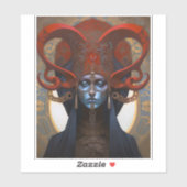 Sticker Queen Goddess Imaginaire Art (Feuille)