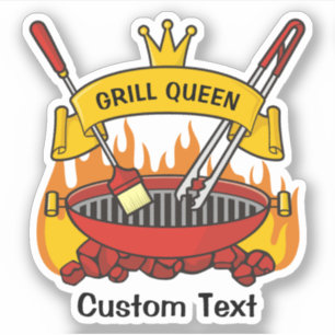 Sticker Queen Grill