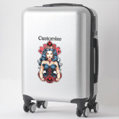 Sticker Queen of Spades Thunder_Cove (Sur valise)