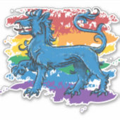 Sticker Queer Pride - East Kingdom (Devant)