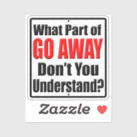Quelle partie de Go Away Ne comprenez-vous pas drô