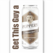 Sticker Quelqu'Un Obtient Ce Type Une Marionnette - Letter (Devant)