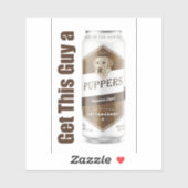 Sticker Quelqu'Un Obtient Ce Type Une Marionnette - Letter (Feuille)