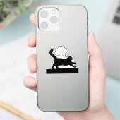 Sticker Qu'est-ce qu'on My Cat's Mind ? Personnalisé (Téléphone)